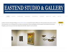 Tablet Screenshot of eastendstudioandgallery.com